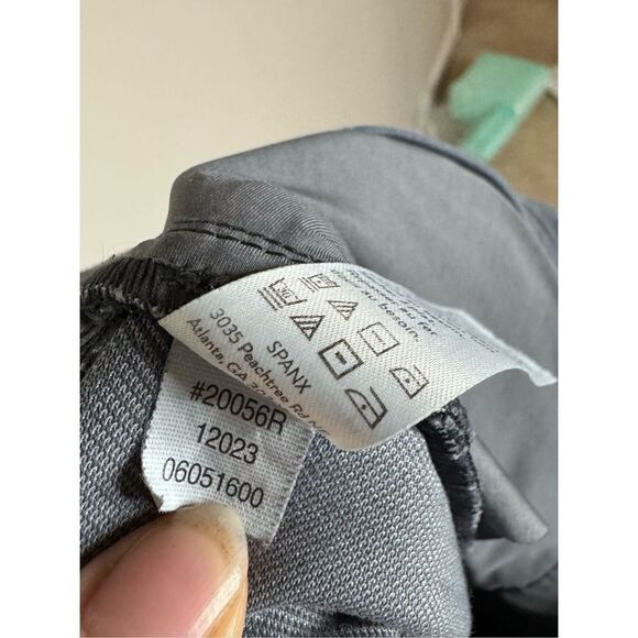 Spanks Jean-ish Ankle Leggings grey sz M - Picture 6 of 7